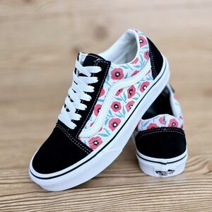 VANS Off The Wall Canvas Floral Print